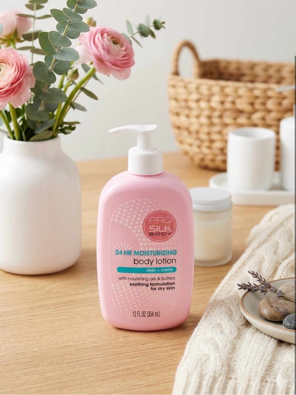 Pro Silk 24HR Moisturizing Body Lotion - Fresh + Cozy 💕☁️